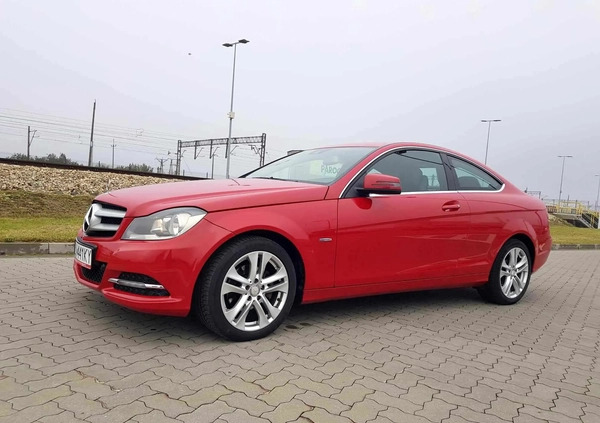 Mercedes-Benz Klasa C cena 46600 przebieg: 166000, rok produkcji 2012 z Trzemeszno małe 781